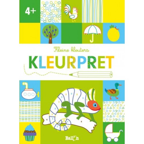 Kleine kleuters kleurpret