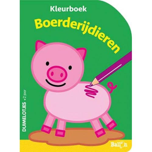 Kleurboek Boerderijdieren