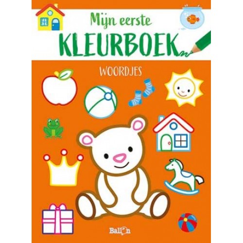 Mijn eerste kleurboek woordjes