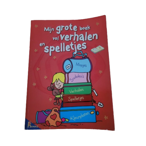 Mijn grote boek vol verhalen en spelletjes