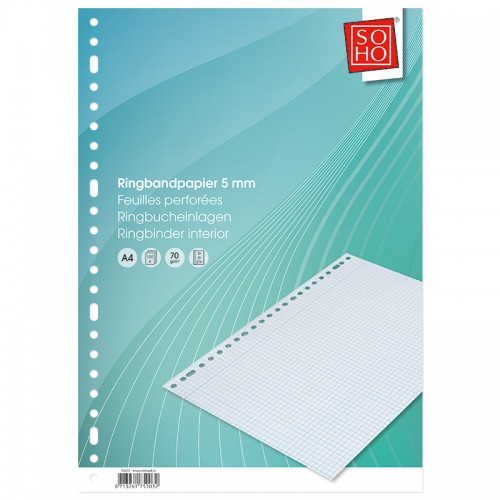 Ringbandpapier 5mm