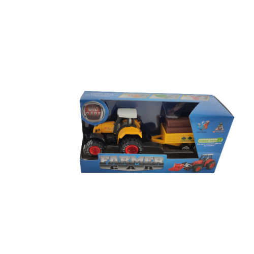 Tractor met aanhanger