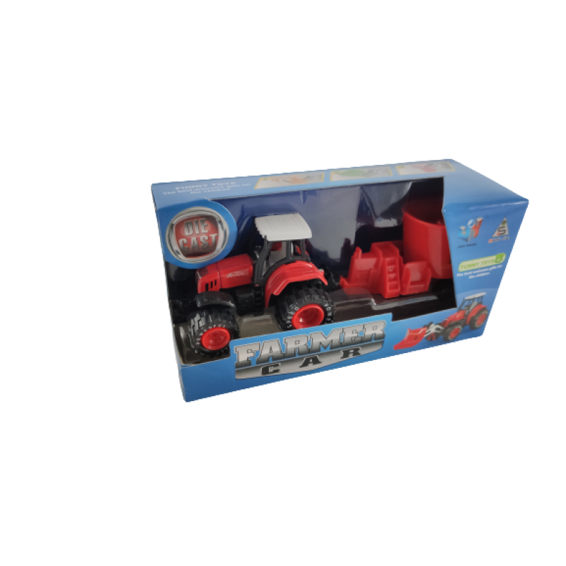 Tractor met aanhanger