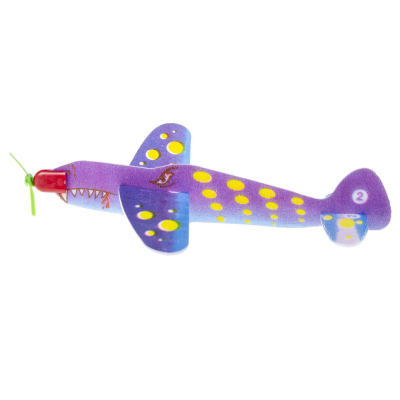 Beleef urenlang plezier met dit stoere zweefvliegtuigje in dino-thema! Dit unieke speelgoed is niet alleen leuk om mee te spelen, maar ook om zelf in elkaar te zetten. Het vliegtuigje is geschikt voor kinderen van 2 tot 10 jaar en helpt bij het ontwikkelen van motorische vaardigheden en creatief denken.