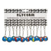 Sleutelhanger wereldbol - Afbeelding 2