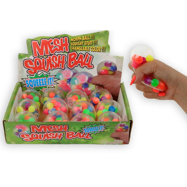 Ontdek de magie van ontspanning met de Squeeze Bal Magic Fidget! Deze 6 cm grote bal weegt 43 gram en is perfect voor het verlichten van stress en het verbeteren van je focus. Het zachte, flexibele materiaal maakt het ideaal om in je hand te houden en te knijpen wanneer je even wat rust nodig hebt of gewoon wilt spelen. Of je nu op zoek bent naar een manier om te ontspannen, je concentratie te verbeteren, of gewoon iets leuks wilt doen, de Squeeze Bal Magic Fidget is een geweldige keuze. De bal heeft een uniek fidget-effect dat zorgt voor een verslavend en plezierig gevoel, ideaal voor kinderen en volwassenen.