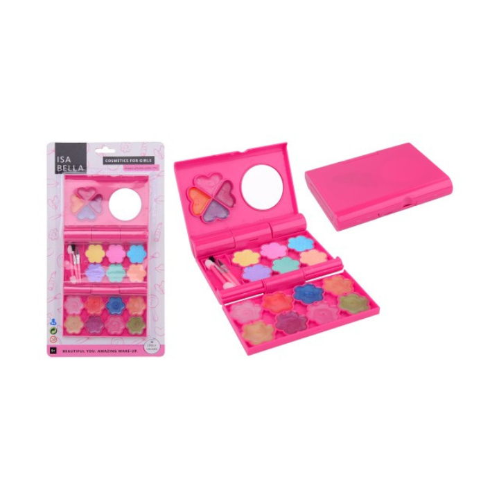 Ontdek de ultieme make-up ervaring met de Isabella Make-up Doos! Deze prachtige doos bevat alles wat je nodig hebt voor een stralende look, met 12 kleuren lipgloss voor glanzende, verzorgde lippen en 6 kleuren oogschaduw voor een geweldige ooglook. Of je nu kiest voor een subtiele tint of een gedurfde kleur, met de Isabella Make-up Doos ben je altijd klaar voor elke gelegenheid!