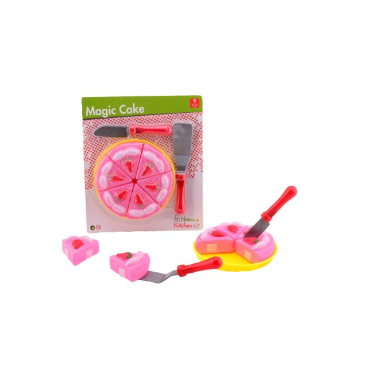 Laat de fantasie van je kinderen de vrije loop met deze geweldige Home + Kitchen Speelgoed Taartset! Perfect voor kleine bakliefhebbers die graag hun eigen taarten maken en serveren. Deze set biedt urenlang speelplezier en helpt je kleintje om hun creativiteit te ontwikkelen.