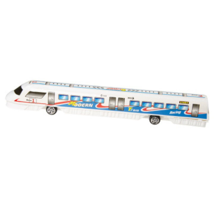 Laat de fantasie van je kinderen tot leven komen met deze Speelgoed Trein! Dit stoere treinmodel van 37,5 cm lang is het perfecte speelgoed voor jonge treinliefhebbers. Het stevige plastic materiaal maakt de trein niet alleen duurzaam, maar ook veilig voor urenlang speelplezier.