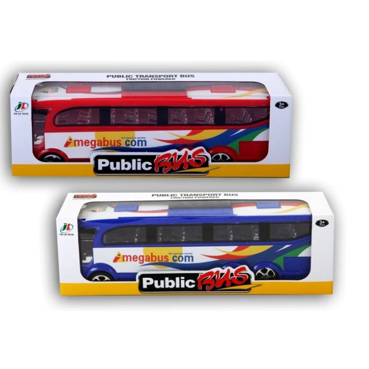 Laat je kinderen de wereld ontdekken met deze Speelgoed Passagiersbus! Deze gedetailleerde bus van 26 cm lang biedt volop speelplezier en avontuur. Of je nu onderweg bent naar school of een spannend reisavontuur bedenkt, deze bus maakt elke rit nog leuker!