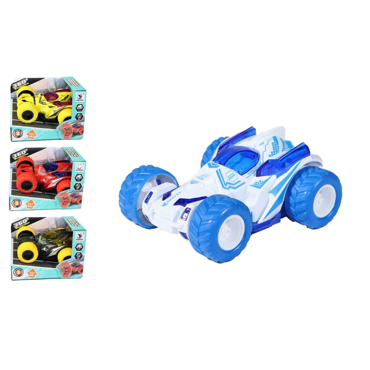 Laat je kinderen genieten van eindeloos speelplezier met deze Speelgoed Auto die 360 graden kan roteren! Dit coole autootje draait en draait in alle richtingen, wat zorgt voor een dynamische en spannende speelervaring. Perfect voor kinderen die houden van actie en avontuur!
