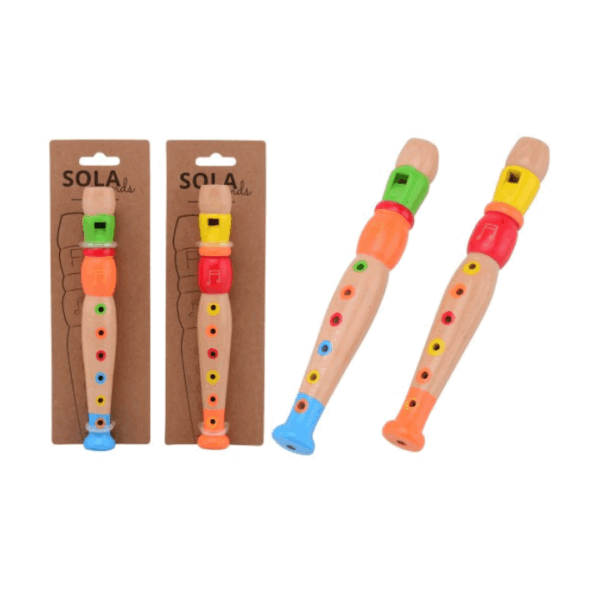 Breng de magie van muziek tot leven met deze prachtige houten blokfluit. Ideaal voor kinderen die willen leren spelen en hun muzikale talent willen ontdekken. De warme klank van hout geeft een authentiek geluid, perfect voor beginners.