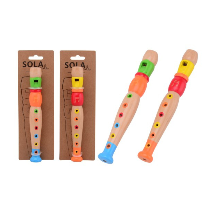 Breng de magie van muziek tot leven met deze prachtige houten blokfluit. Ideaal voor kinderen die willen leren spelen en hun muzikale talent willen ontdekken. De warme klank van hout geeft een authentiek geluid, perfect voor beginners.