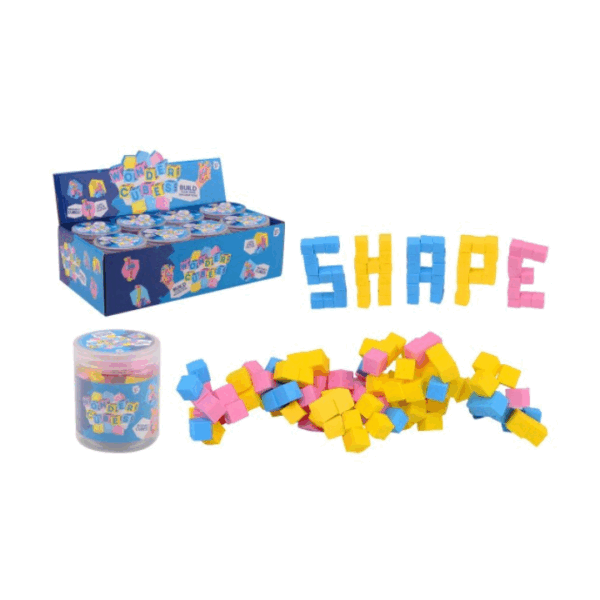 Met de Magische Bouwblokken kun je eindeloos bouwen, stapelen en creëren! Deze kleurrijke blokken brengen niet alleen veel speelplezier, maar stimuleren ook de creativiteit, hand-oogcoördinatie en probleemoplossend vermogen van kinderen. Of je nu torens, huizen of fantasierijke vormen bouwt, de mogelijkheden zijn eindeloos.