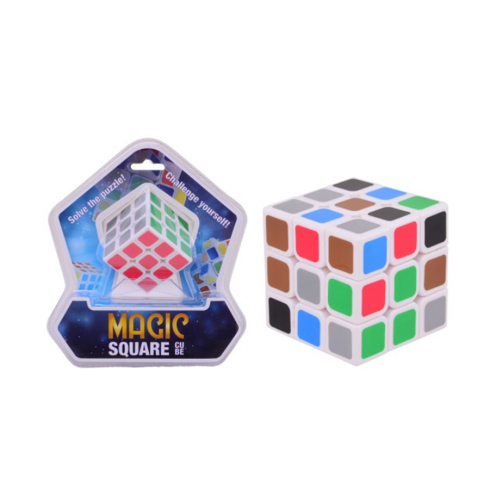 De Magische Kubus 3x3 is de ultieme uitdaging voor puzzelfans en breintrainers! Met zijn 3x3 vakjes biedt deze klassieke kubus een perfect evenwicht tussen moeilijkheid en speelplezier. Draai en draai de kubus totdat elke kant in één kleur is, en test je geduld, concentratie en probleemoplossend vermogen.
