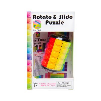 Draai, puzzel en los het op! Deze draaipuzzel stimuleert je logisch denken en ruimtelijk inzicht. Perfect om even lekker te ontspannen en je hersenen te trainen.