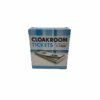Cloakroomtickets GROENE garderobebonnen/loterijbonnen 1-1000 - Afbeelding 3