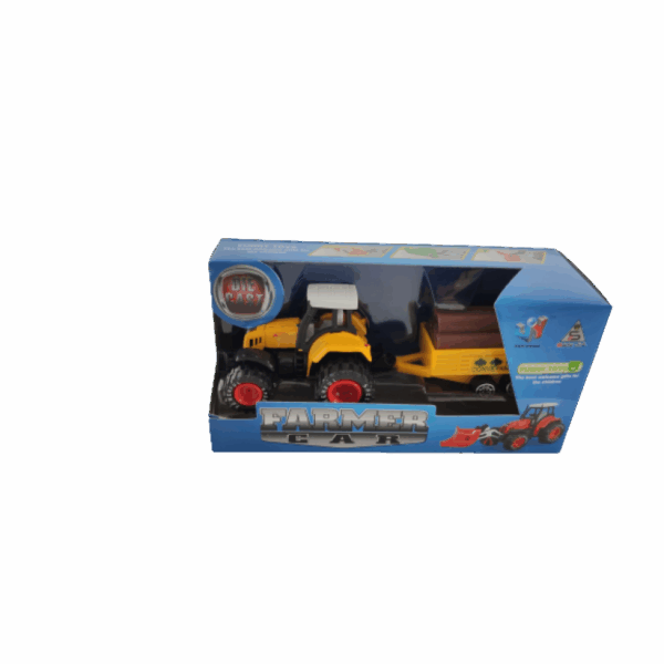 Tractor met aanhanger