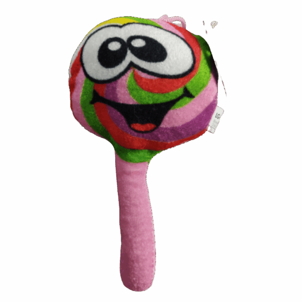 Pluche lolly aan lus