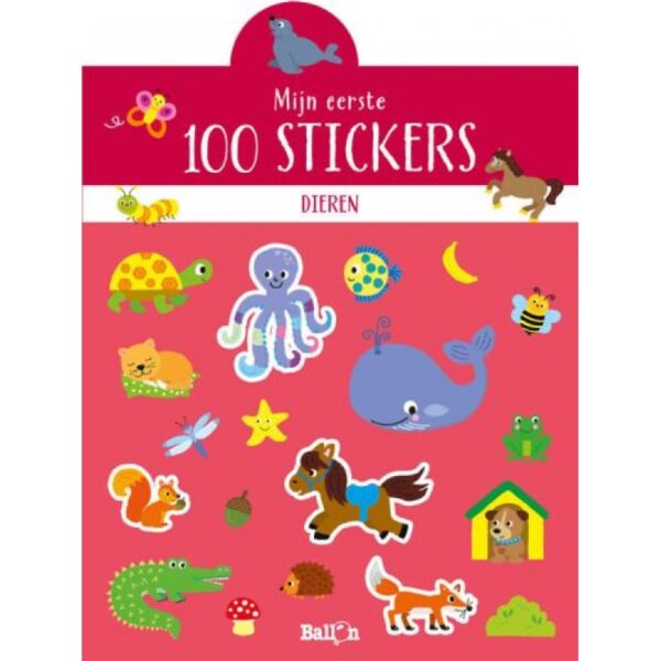 Mijn eerste 100 dieren stickers