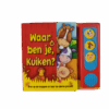 Kartonboek/Geluidboek Waar ben je kuiken? - Afbeelding 3