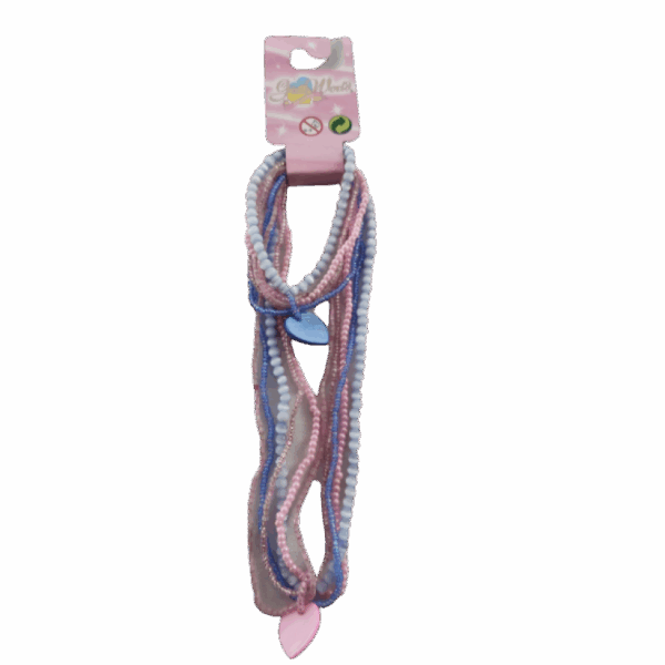 Kralenketting + kralenarmbandset