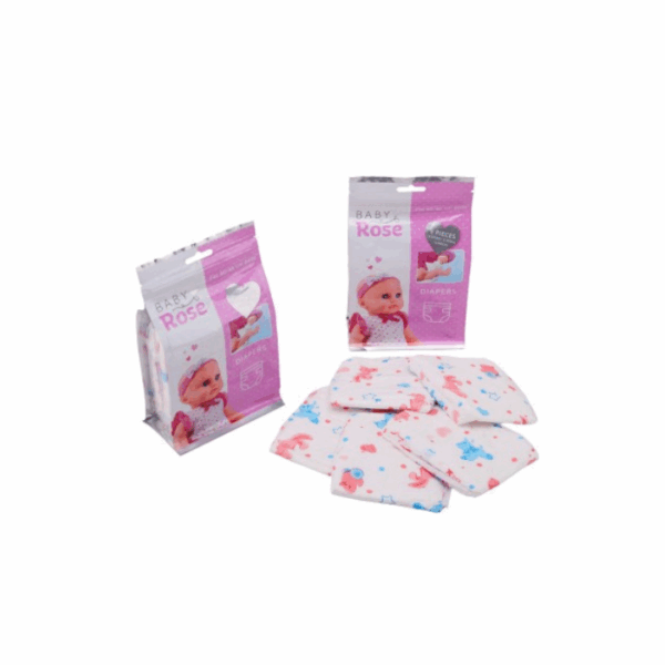 Pampers voor de Pop – Zacht, Comfortabel en Perfect voor Rollenspel (5 in een Zak) Laat je kleintje haar pop verzorgen met de Pampers voor de Pop! Deze schattige en zachte luiers zijn speciaal ontworpen voor de pop, zodat jouw kindje haar favoriete pop de allerbeste zorg kan geven. Perfect voor urenlang rollenspel en het imiteren van het verzorgen van een baby!