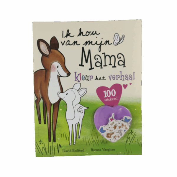 Kleurboek: ik hou van mijn Mama