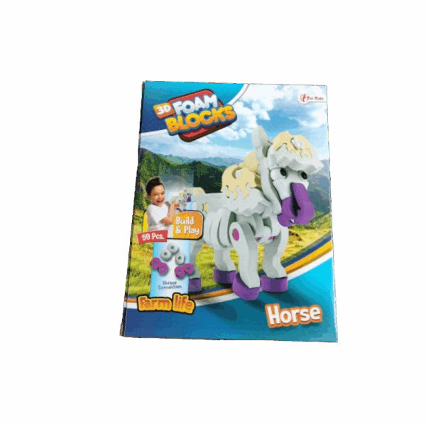 3D puzzel paard
