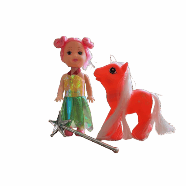 Popje met pony