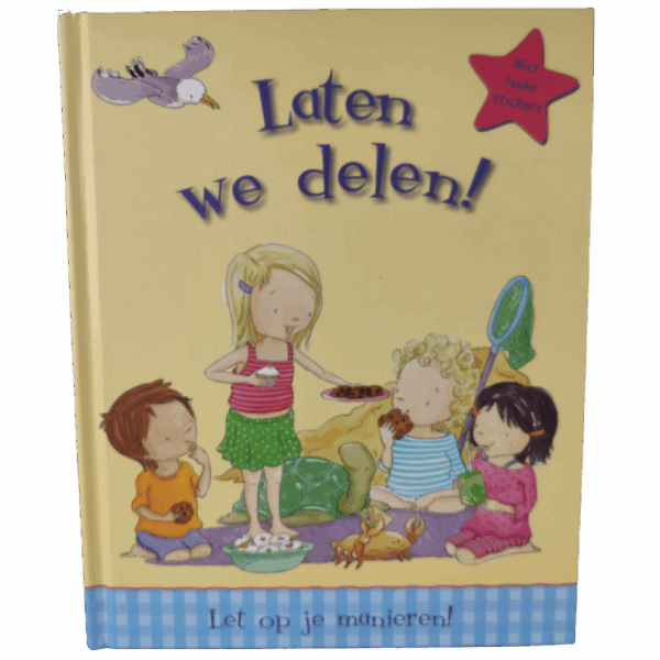 Let op je manieren! Laten we delen!