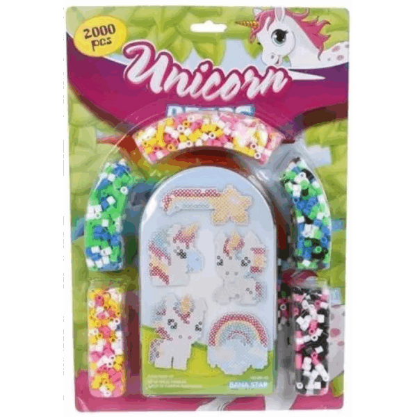 Strijkkralen unicorn