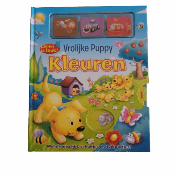 Vrolijke puppy kleuren