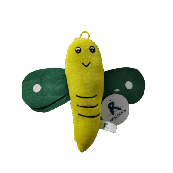 Pluche insect aan lus