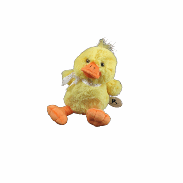 Pluche gele eend