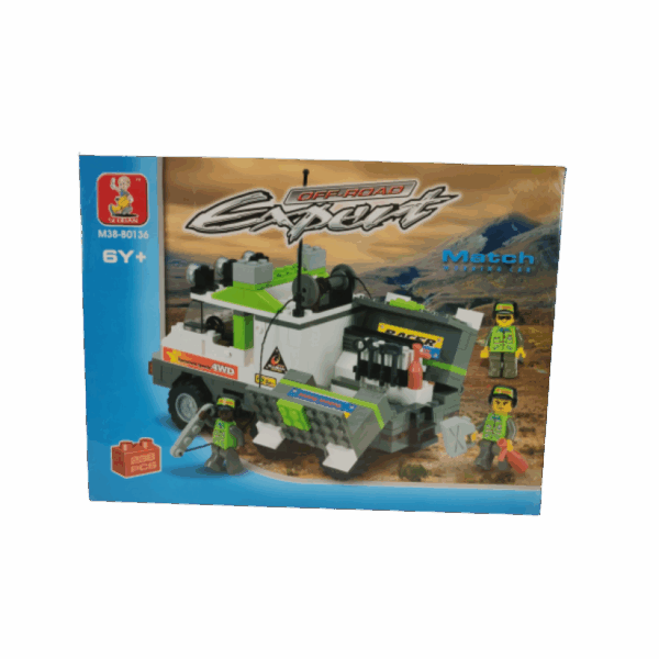 Sluban Off-Road Expert Match Working Car
