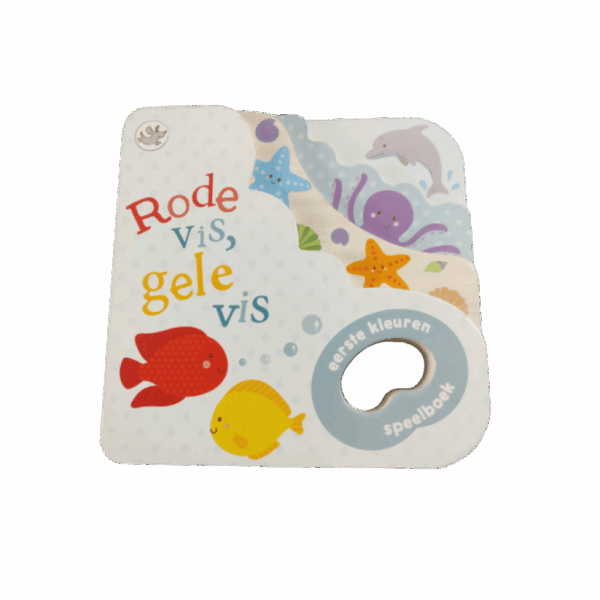 Kartonboek Rode vis, gele vis