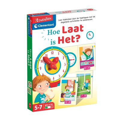 klokkijken Clementoni.