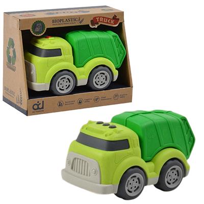 Vuilniswagen Bioplastic 18cm.