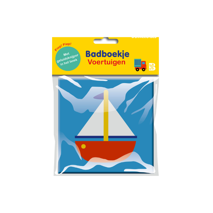Badboekje Voertuigen – Spetterend speelplezier in bad!