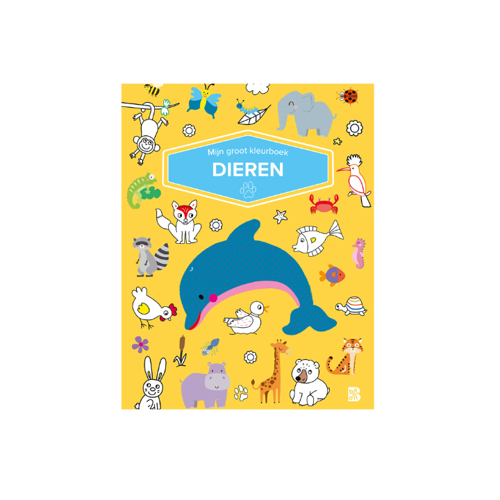 Kleurboek Dieren – Spelenderwijs Creatief!