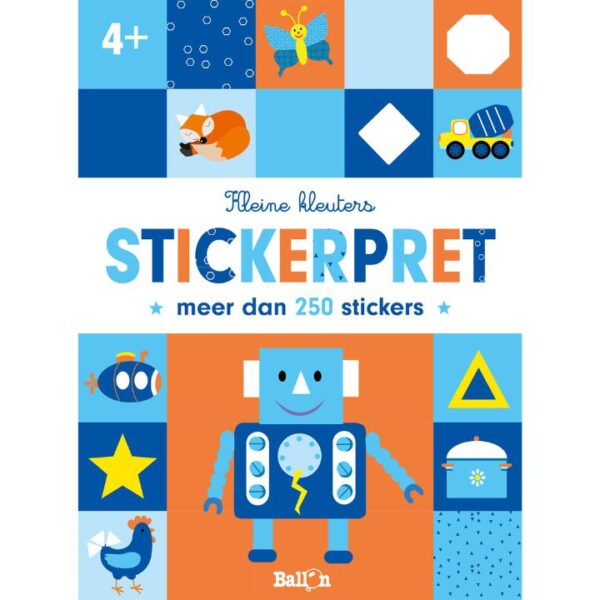 Kleine kleuters stickerpret meer dan 250 stickers
