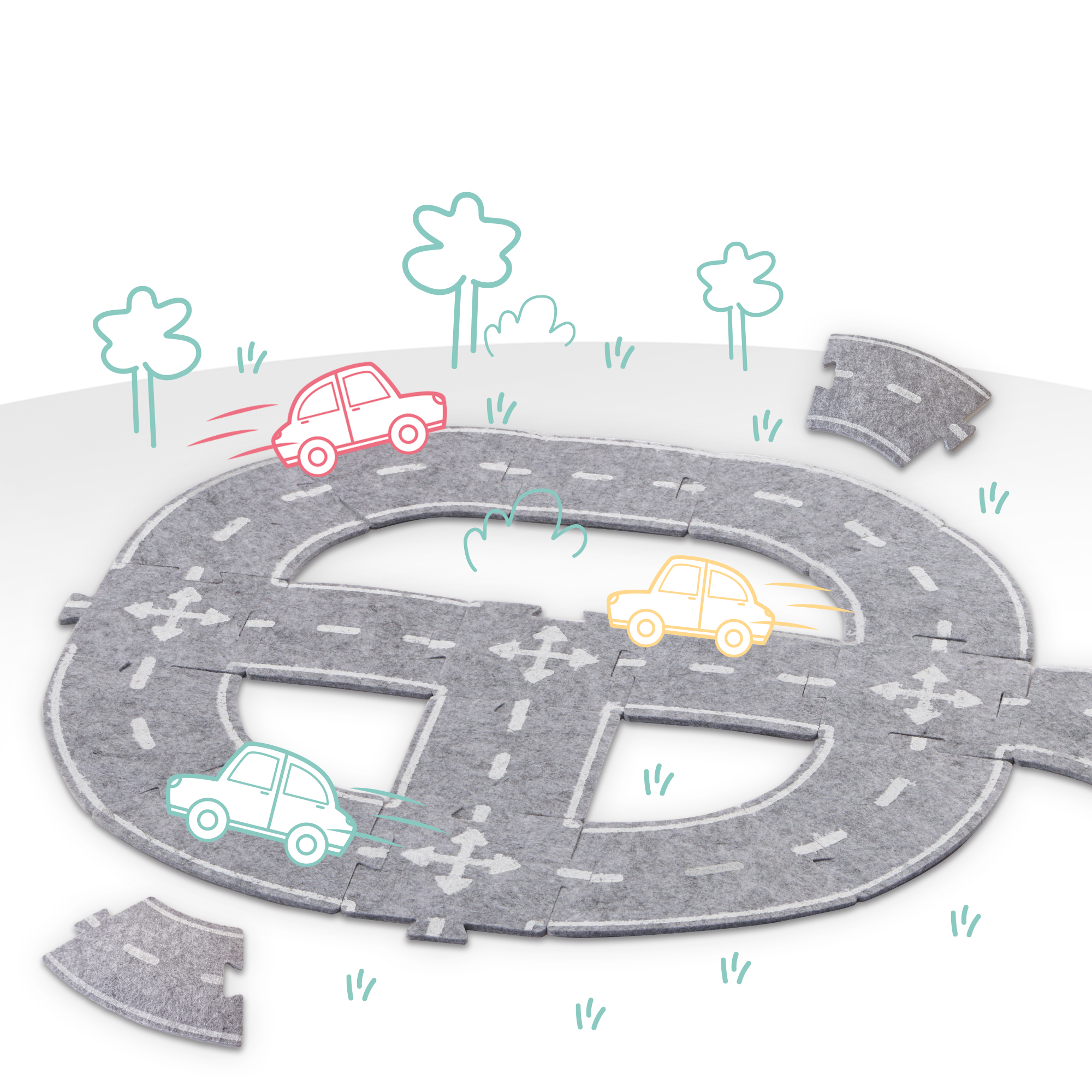 SES Creative - Vilten Wegencircuit - Afbeelding 2