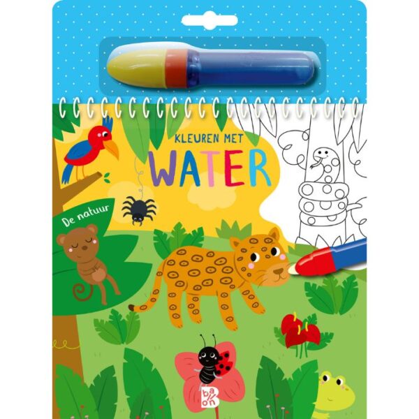 Kleuren met water de natuur